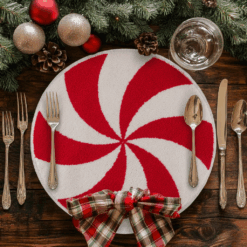 Alternative view of Christmas Polyester Placemat 53396