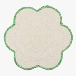 Corn husk woven placemat