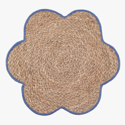 Straw-woven placemat