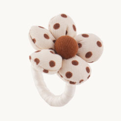 Fabric Flower Napkin Ring 50227