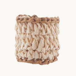 Alternative view of Paper Weave Napkin Ring 50220