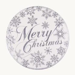 Alternative view of Christmas Snowflake PVC Placemats 52264