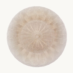 Starburst Embossed Glass Plate 51010
