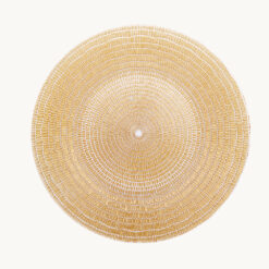 Particle Ripple Glass Plate 51012