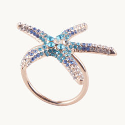 Crystal Starfish Napkin Ring 40151