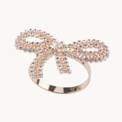 Crystal Bow Napkin Ring 50091