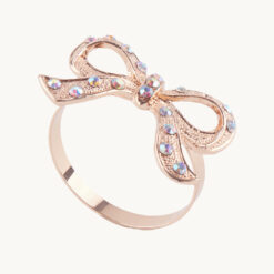Crystal Bow Napkin Ring 40312
