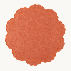 Scallop Edge Fabric Placemat 53472