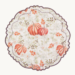 Pumpkin Floral Placemat 53397