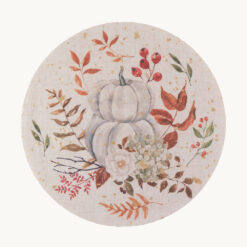 White Pumpkin Autumn Placemat 53368