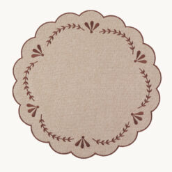 Embroidered Wreath Placemat 53350