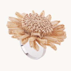 Raffia Sunflower Napkin Ring 50146
