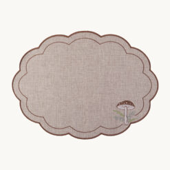 Mushroom Embroidered Placemat 53374