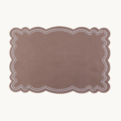 Scalloped Dot-Trimmed Placemat 54345