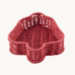 Christmas Tree Faux Rattan Storage Basket 52015