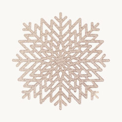 Snowflake Pattern PVC Placemat 42092
