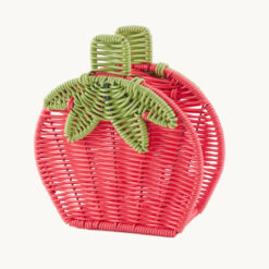 Faux Rattan Storage Basket 52028