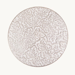 Brown Leaf Pattern PVC Placemat