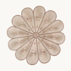 Petals Pattern Woven PVC Placemat 42523