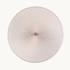 Radiating Line Round PVC Placemat 42465