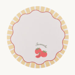 Tomato Printed Faux Leather Placemat 54312