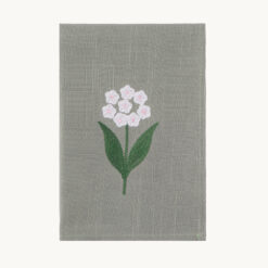 Green Embroidered Chrysanthemum Napkin 52004