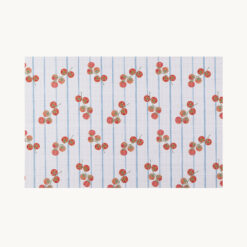 Striped Cherry Tomato Printed Terylene Placemat 55165