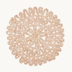 Braided Corn Husk Placemat 51195