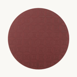 Embossed Geometric Faux Leather Placemat 54381