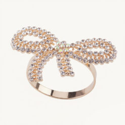 Crystal Bow Napkin Ring 50091