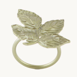 Botanical Metal Napkin Ring 50290