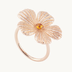 Gold Flower Napkin Ring 50304