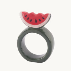 Watermelon Ceramic Napkin Ring 50190