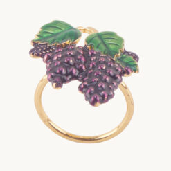 Grape Metal Napkin Ring 50209