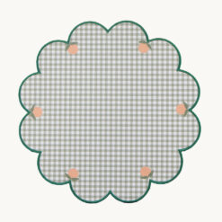 Checkered Print Polyester Placemat 53465