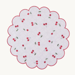 Cherry Print Polyester Placemat 53460