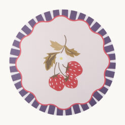 Strawberry Print Faux Leather Placemat 54315
