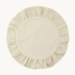 Alternative view of Ruffled Edge Solid Polyester Placemat 53390