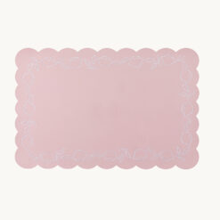 Lemon Embroidered Faux Leather Placemat 54335