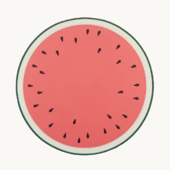 Watermelon Slice Print Faux Leather Placemat 54377