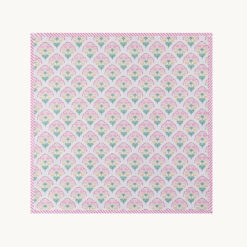 Alternative view of Art Deco Floral Print Cloth Napkin 52045