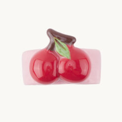 Cherry Ceramic Napkin Ring 50192
