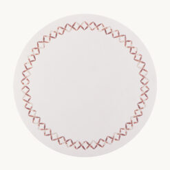 Geometric Border Faux Leather Placemat 54385