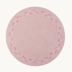 Alternative view of Geometric Border Faux Leather Placemat 54385