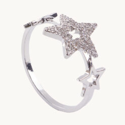 Alternative view of Star Crystal Napkin Ring 50055