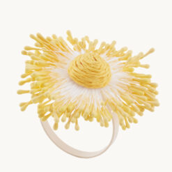 Paper Pom-Pom Flower Napkin Ring 50301