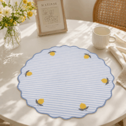 Alternative view of Polyester placemat PP63148