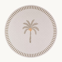 Faux leather placemat PP64142