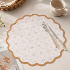 Alternative view of Faux leather placemat PP64273