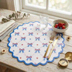Alternative view of Faux leather placemat PP64275